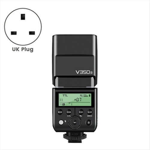 Flash V350 2.4G HSS TTL Wireless Master/Slave Camera Speedlite for UK Plug 2