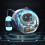 Astronaut Spaceship Wireless Bluetooth Speaker AI Interactive with RGB Light Alarm-Clock Night 4