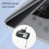 120W Type C to Adapter Elbow Digital Display USB Adapator Fast Charging Converter Silver 6