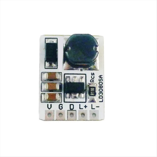 LD3080SA 20W DC 3.5-30V Step-Down HB LED Driver Module DC-DC Buck Constant Current for Flashlight Headlight 500MA 1