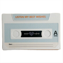 Recording Voice Card Tape Greeting Recordable 300 Seconds DIY Music Anniversary Birthday Gift D