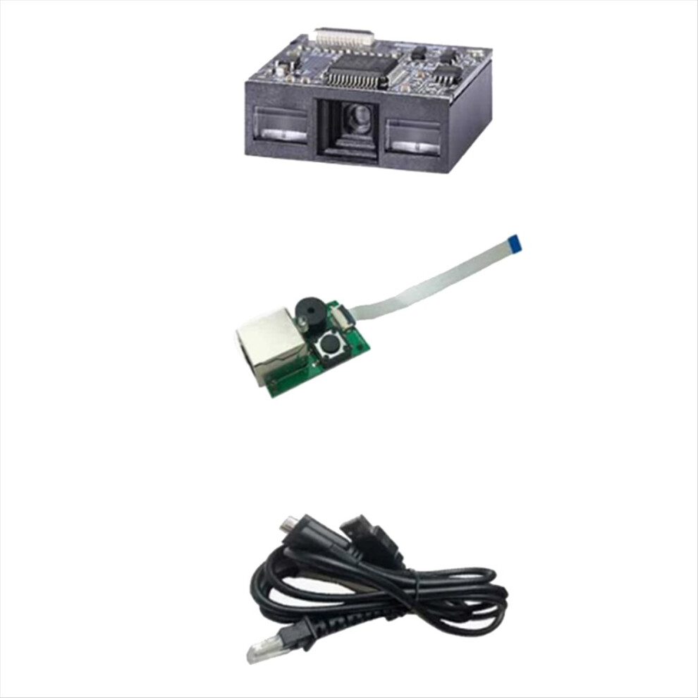 Barcode 1D Scanning Module Head Embedded Rs232 Interface Red/Light 4853713432639