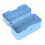 For Mic Mini Silicone Protective Case Microphone Cover Anti-Drop Charging Compartment Protection Soft Shell Kit Blue 2