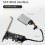 PCIE3.0X4 to U2 Adapter SFF8639 Interface Solid-State Drive Board 6