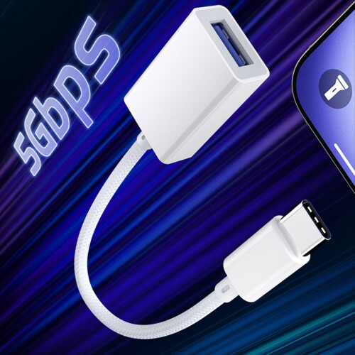 OTG Adapter Typec to USB Double-Sided 3.0 Cable Flash Drive Suitable for 16/15 Android Converter 2
