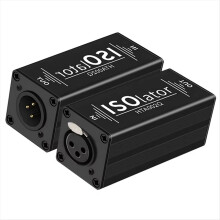 Audio Isolator XLR Noise Filter Suppressor Signal for Eliminator Common Ground
