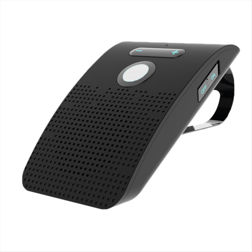 Bluetooth 4.2 Handsfree Car Kit Hifi Speaker 2W Wireless Audio Receiver Mp3 Music Player Noise Cancelling Sun Visor Clip 4853713443819