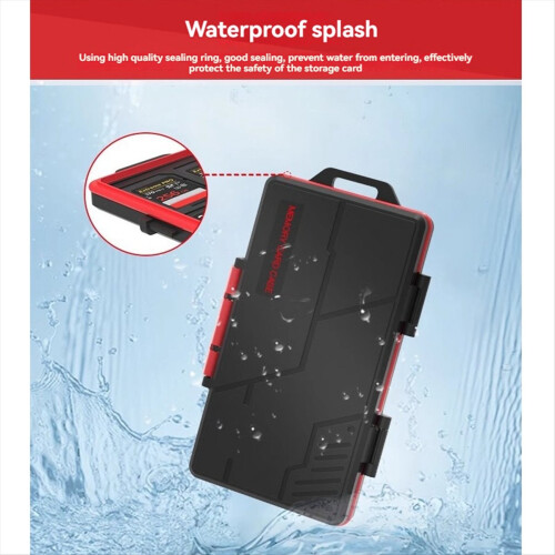 E9 25 Card Slot Memory Storage Box Camera Holder Suitable for -A/SD/TF/XQD/-B 2