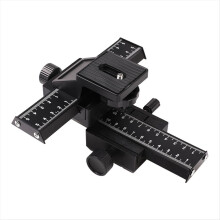 4 Way Macro Focusing Rail Slider for Close-Up Shot of Camera