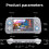 XF43 Retro Handheld Game Console 4.3in IPS Screen Open Source Linux Player RK3128 Chip Pocket Video Blue 5