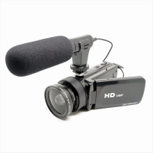 Digital Camera Powerful with External Microphone 16MP Battery Long Lasting Endurance for Family Photography