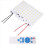 LED Light Board Lamp Beads Integrated Source with Flash 200W 3.2V 360 Support Solar Battery DIY 4