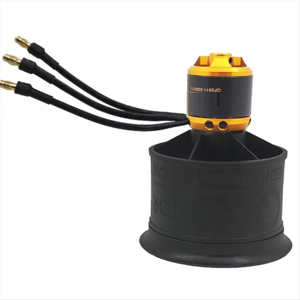 New 50Mm Edf 12 Blades Ducted Fan Cw Ccw With Qf2611 3300/4000/4600/5000Kv Brushless Motor For Rc Airplane 4853713452576