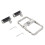 Handheld Stabilizer Video with Dual Handle Wireless Mic Clip Slot 8