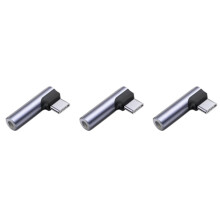 Elbow Mobile Phone Headset Adapter Metal for Listening to Music and Making Calls
