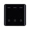 TUYA Smart ZigBee 3.0 Wireless Touch Switch Light Emitting Diode Screen EU Plug Black 7