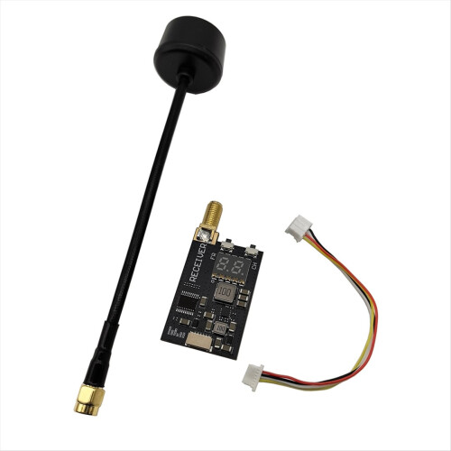 3.3G 64CH VRX FPV Wireless Image Transmission Receiver Frequency Support Range 3060-3500MHz/Automatic Channel Search