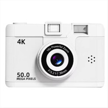 4K Retro Digital Camera with WIFI Wireless Transmission 16x Zoom Video Instant Thermal Flash&Filt,C
