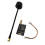 3.3G 64CH VRX FPV Wireless Image Transmission Receiver Frequency Support Range 3060-3500MHz/Automatic Channel Search 8