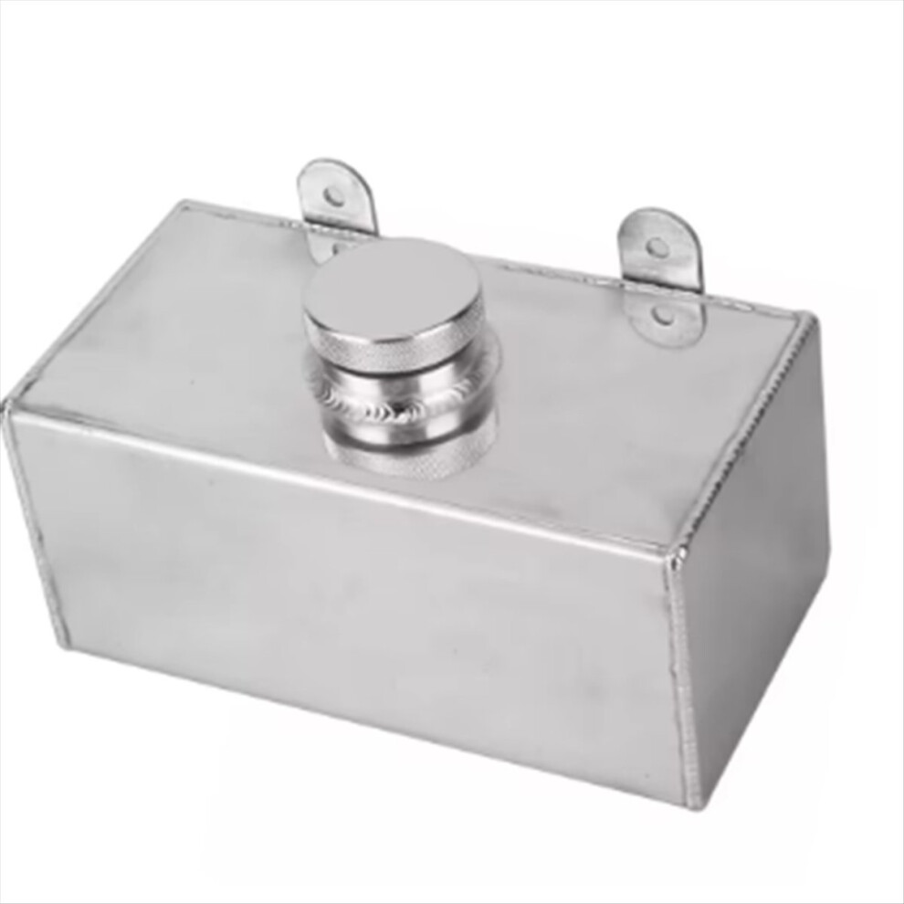 Universal Aluminium 2L Polished Intercooler Atomization Car Accessory Windscreen Washer Reservoir Bottle 4853713457632