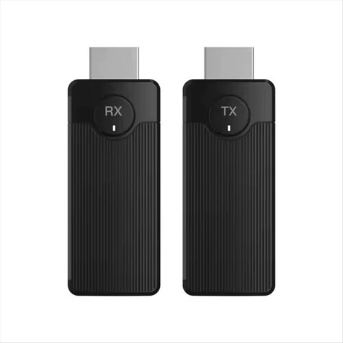 50M Wireless -Compatible Extender Video Transmitter and Receiver 1080P Share Mirror Adapter for PC Notebook TV