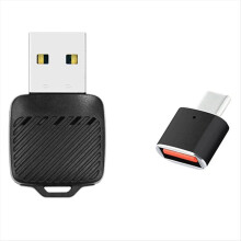 For Android Wireless Auto Adapter CarPlay Dongle 2in1 Car Intelligent Systems AI Smart Box for with Wired