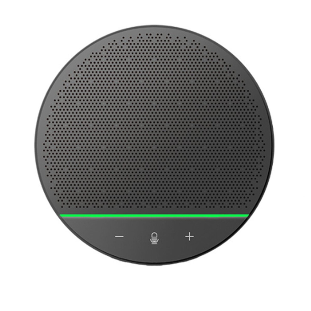 Omni-Directional Microphone 360 Pickup Wireless Conference Speaker For Meeting Classroom Black 4853713468928