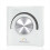 Rotary Glass Panel Constant Voltage LED Controller DC 12V 24V Smart Dimmer WIFI TUYA APP Cloud Control White 2