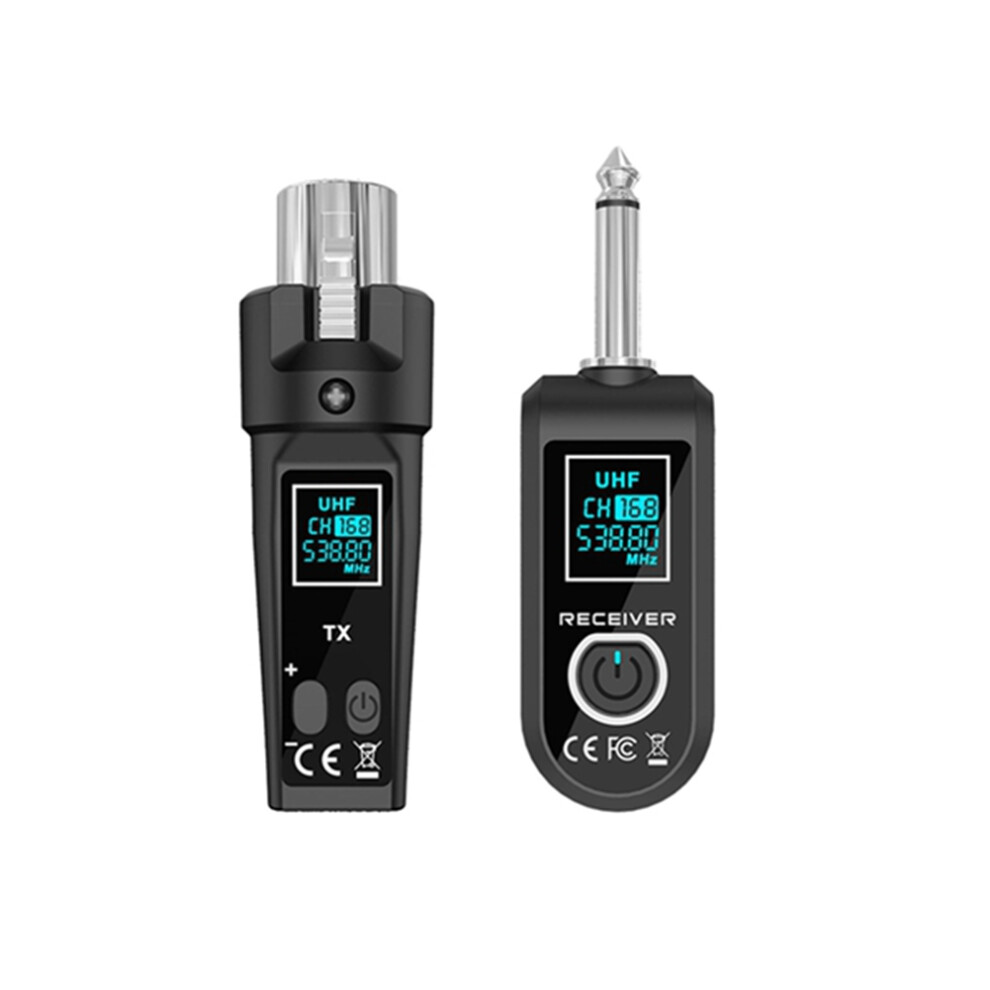 Uhf Microphone Wireless Converter Xlr Transmitter And Receiver For Dynamic Condenser Universal 4851887992454