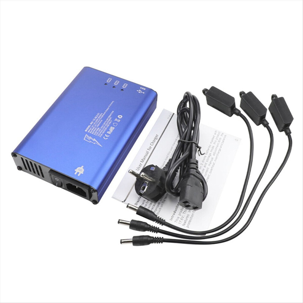Photos - Other for Computer Jehiatek For 2 Battery Charger Hub Compatible for Series 4in1 Charging Drone Controller/Battery EU Plug 