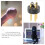 10pcs 3 Pin Gold Plated Connector for Microphone KTV Audio Conversion Adapter Speaker Accessories 3
