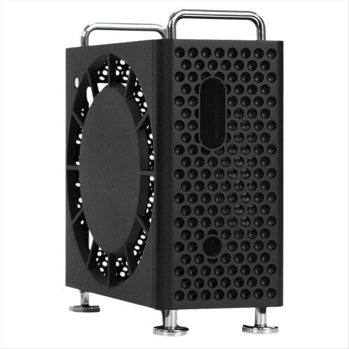 Protective Case for Mini /ProCooling and Drop ProtectionCase StandHost Chassis Black 1