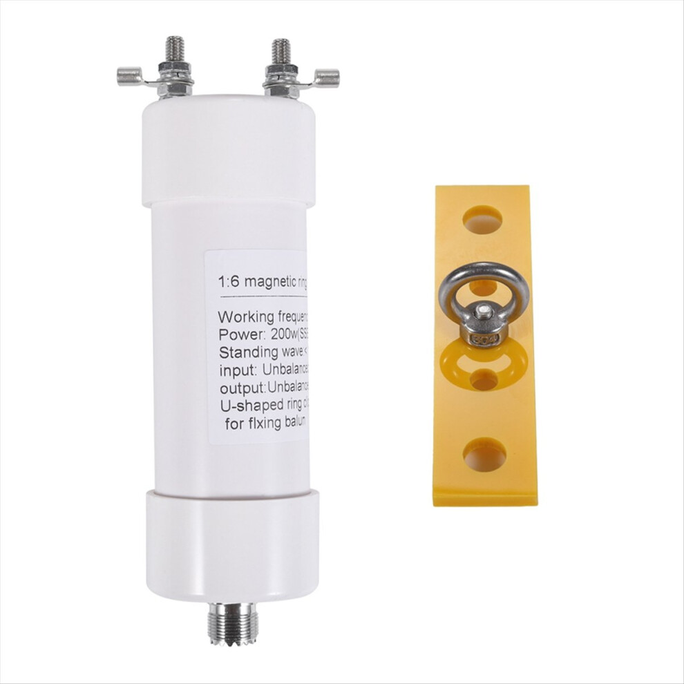200W 1:6 Balun Antenna 1-56Mhz Input 50Î© To Output 300Î© For Shortwave Ssb Am Fm Dipole/Windom 4851887998180