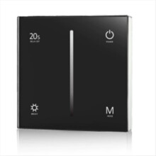 AC Triac Dimmer Ultra Sensitive High Strength Glass Touch 86Panel Fade Mode for AC110V 230V Dimmable LED Lamps Dimming,B