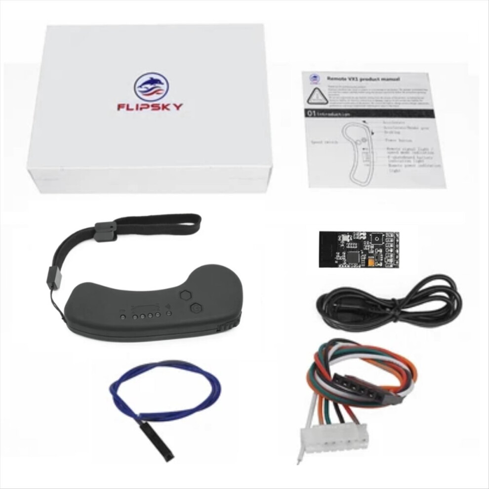 Vx1 2.4G Remote Controller With Universal Receiver For Four-Wheel Scooter Control Accessories Vesc6 4851887907045