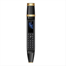 Pen Style Mini Mobile Phone Fan 2 SIM Card Magic Voice FM Radio Bluetooth Dial 2G GSM Portable Alarm