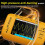 OT4 Handheld Mini Digital Oscilloscope Multi-Function 2-in-1 Signal Generator 200MSa/S 50MHz Bandwidth 6
