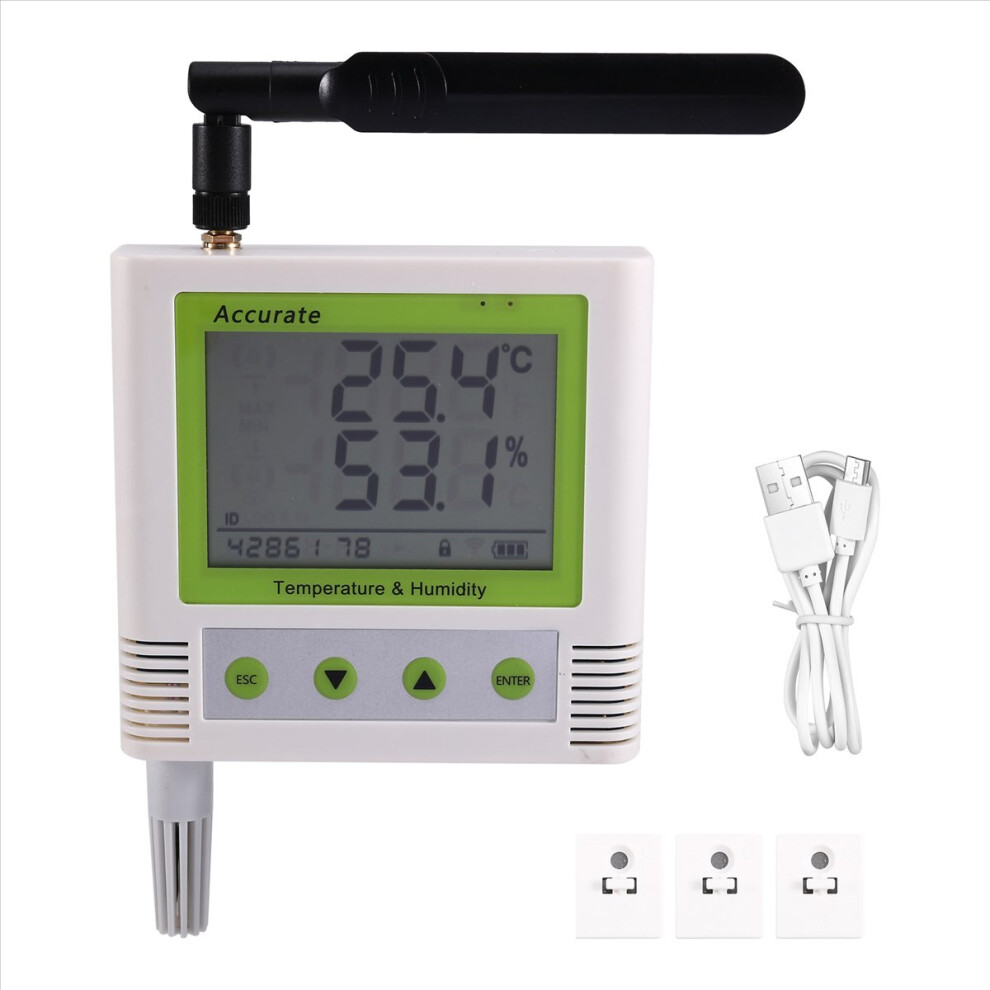 Gprs Temperature Humidity Recorder Agricultural Greenhouse Cold Chain Storage Wireless Remote 4G External Probe 4851887903368