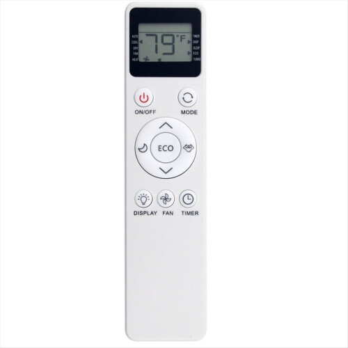 Replace AC Remote EATC10RE2T-C for EQK Air Conditioner Control