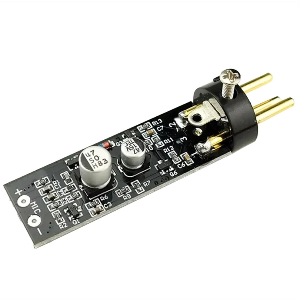 New 15-48V Phantom Power Electret Condenser Microphone Amplifier Board For K Song Recording Conference Speech 125Db 4851887911783