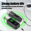 UHF XLR Adapter System Wireless Microphone Transmitter Receiver for Dynamic Guitar Audio Mixer PA A 4