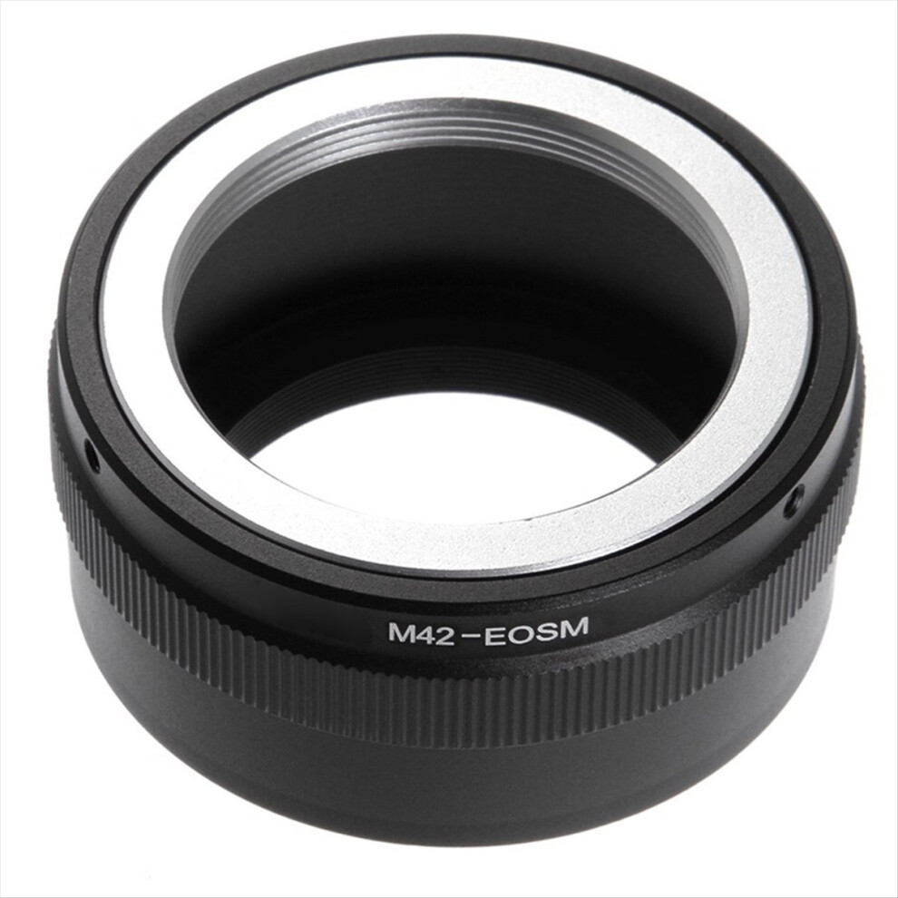 M42-Eosm Adapter Ring For M42 42Mm Lens Compatible With M Ef-M M2 M3 M5 M5ii M6 M10 M50 M50ii M100camera,A 4851887912384