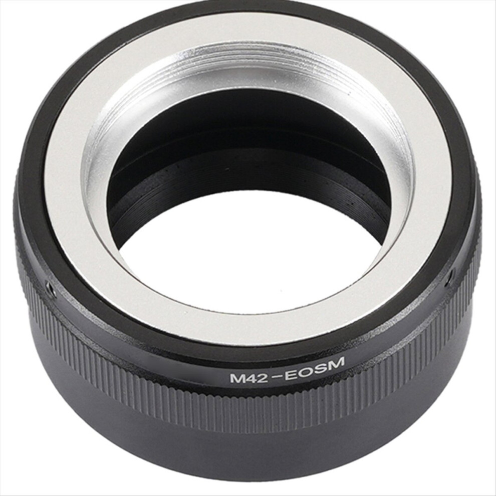 M42-Eosm Adapter Ring For M42 42Mm Lens Compatible With M Ef-M M2 M3 M5 M5ii M6 M10 M50 M50ii M100camera,B 4851887912391