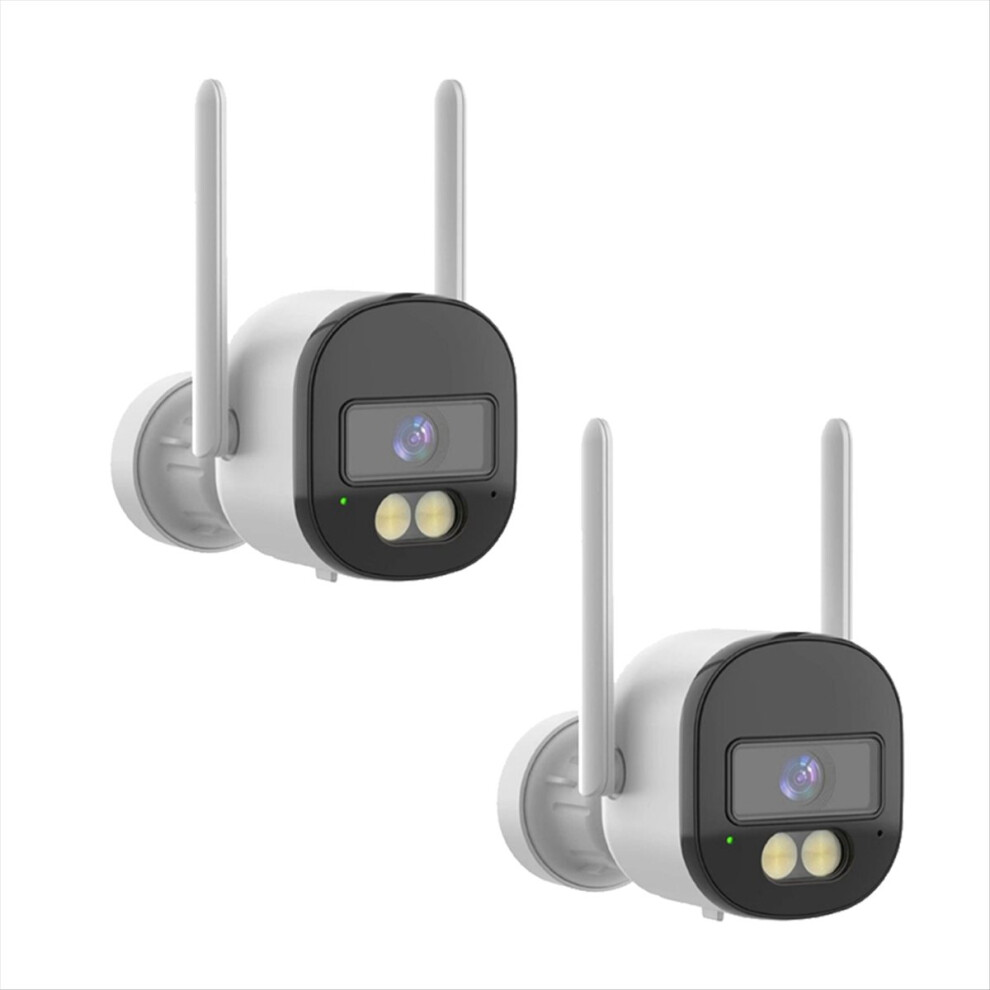 2Pcs Tuya 2K 4Mp Security Camera Mini Cctv Video Surveillance 2.4G/5G Wifi Al Detection Ip Smart Life 4851887923649