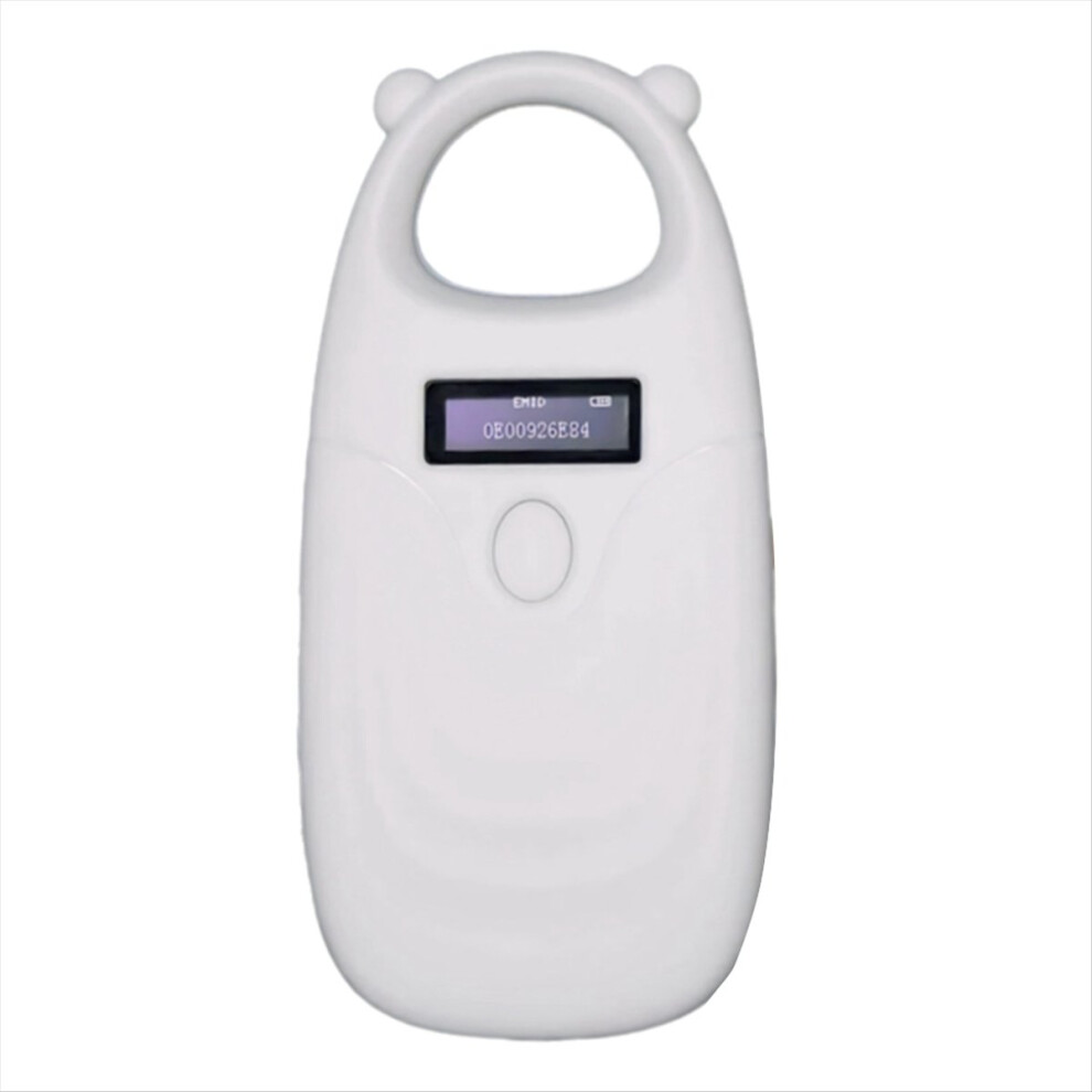 Handheld 134.2Khz 125Khz Animal Rfid Reader Pet Cat Dog Chip Scanner Emid/-B Usb/Bluetooth Tag White 4851887920181