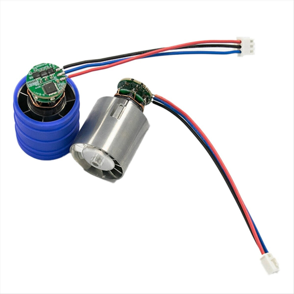 Jehiatek 80,000 Rpm Turbo Blower High-Speed Brushless Motor Violent Fan 7.4V Dc
