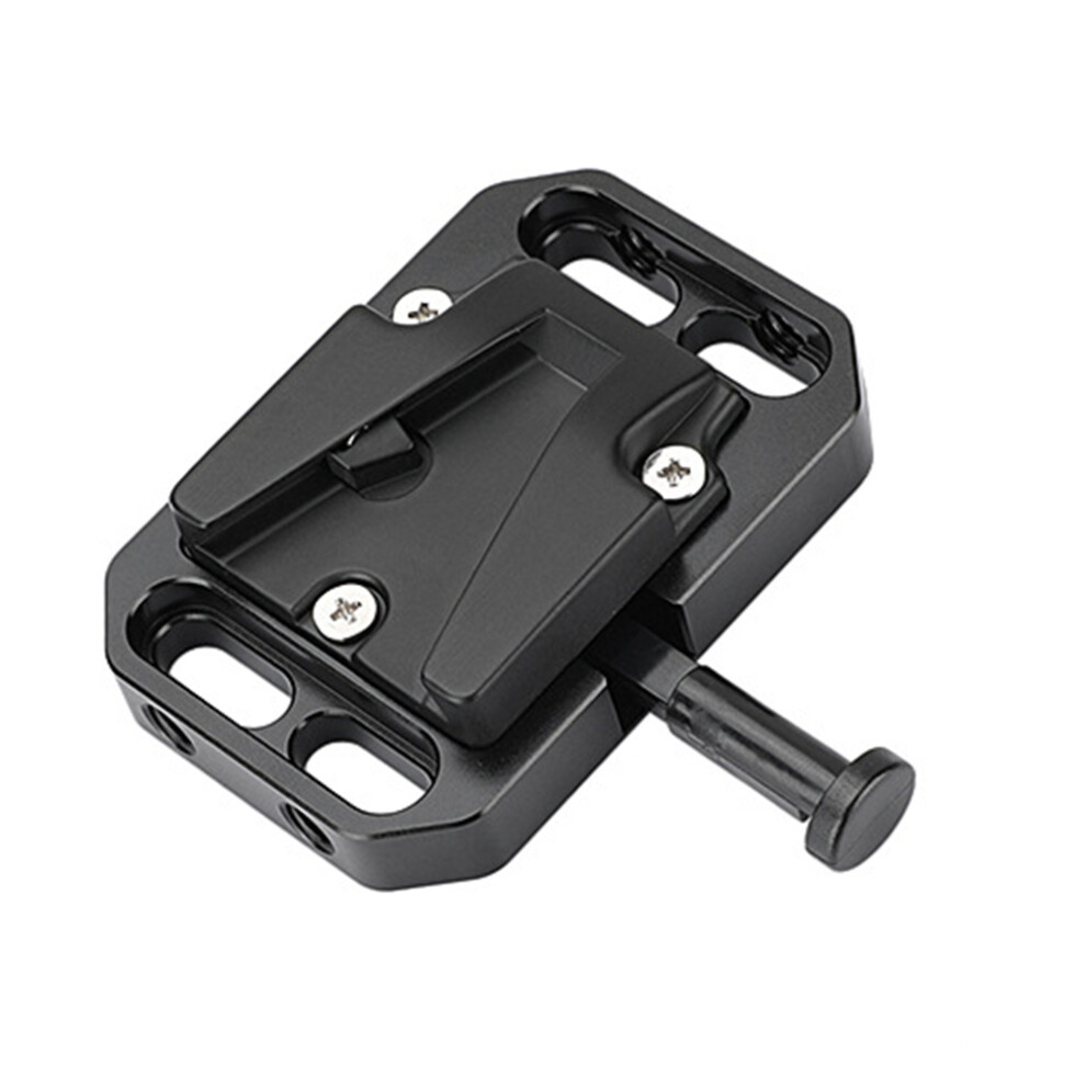 Photos - Camera Battery Jehiatek Universal V Mount Battery Plate Power Adapter Base with Multiple 1/4inch Threaded Holes for Easy Setsup 