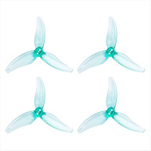 2Pairs 3630 3inch Propeller 3-Blade PC Props 1.5mm Hole for 2004KV Brushless Motor RC FPV Drone Duck Green