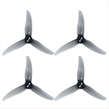 2Pairs 3525-3 3-Blade PC Propeller 1.5mm Three-Hole for 1806-2004 Motor FPV Freestyle 3.5inch Toothpick Drones A