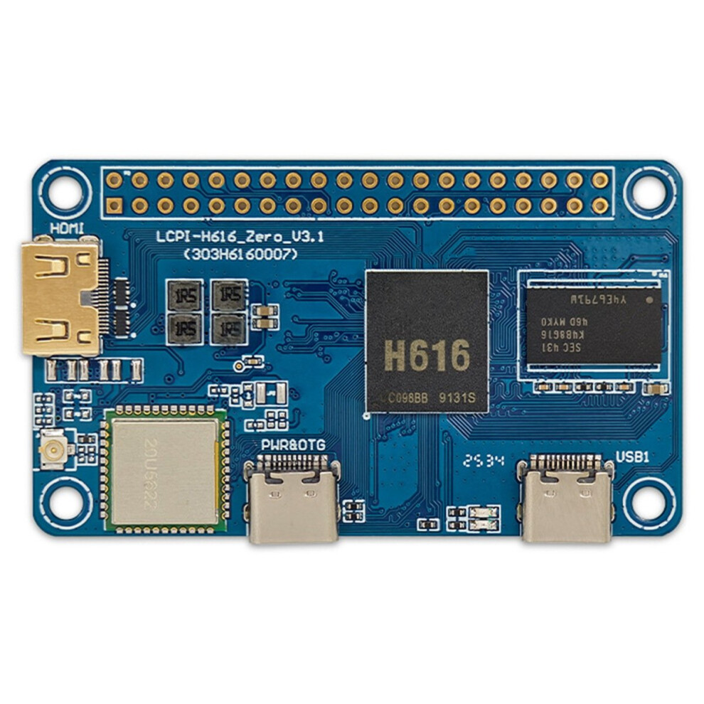 For Allwinner H616 Zero Development Board 1G Arm Motherboard Supports 4K/60Fps Tv Box Module For Ott 4851887932009